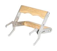 SUPVOX 3pcs Stainless Steel Bee Hive Frame Holder with Handle Ergonomic Beekeeping Frame Grip Tool for Easy Honey Harvesting for Professional and Amateur Beekeepers