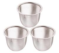 SUPVOX 3pcs Stainless Steel Tea Filters Mesh Strainers for Loose Tea with Small Size and Convenient Practical Design Suitable for Restaurants