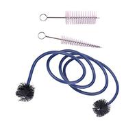 SUPVOX 3pcs Trumpet Cleaning Kit with Flexible Cornet Brush and Long Tube Brushes for Brass Instrument Maintenance and Care in Musical Performance