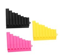 SUPVOX 3pcs Tube Plastic Pan Flute for Beginners Early Music Education Safe Musical Instrument for Preschool Boys