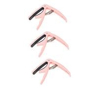 SUPVOX 3pcs Ukulele Guitar Capo Abs Capo for Acoustic and Electric Guitars for String Instruments Easy One-handed Stylish Design