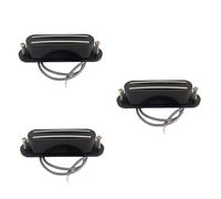 SUPVOX 3pcs Vintage Twin Hot Rail Humbucker Double Coil Pickup for Electric Guitar Mandolin Alnico Pickups Low Noise Easy Install