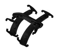SUPVOX 3pcs Violin Shoulder Rest Shoulder Pads Violin Chin Shoulder Rest Adjustable Chin Support Cushion Violin Shoulder Viola Accessories Instrument Pad Sponge Black