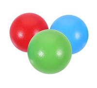 SUPVOX 3pcs Wooden Croquet Balls Set for Durable Outdoor Lawn Game Balls for Family Activities Backyard Play and Parties Promotes Teamwork and Active Lifestyles
