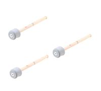 SUPVOX 3pcs Wooden Drum Mallets for Bass Drum Percussion Instrument Accessories Snare Sticks for Performance