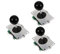SUPVOX 3sets Game Stick Game Joystick True Replacement Joystick Handle Console Accessory for Arcade Kit and Supply