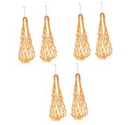 SUPVOX 3sets Hanging Feeder for Chicken Veggie Fruit Holder Chicken Treats Holder Easy to Clean Mesh Bag