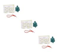 SUPVOX 3sets Turtle Shape Ocarina for Beginners Alto to Play Wind Instrument for All Ages Pottery Design for Music Learners and Hobbyists