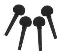 SUPVOX 4 Pcs Imitation Ebony Cello Tuning Pegs Set Sturdy Cello Musical Instrument Accessories Replacement Tune Pegs for Precise Sound Adjustment and Maintenance