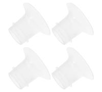 SUPVOX 4 Pcs Silicone Electric Wearable Breast Flange Inserts & Breast Flange Adapters for Fit Compatible with Wearable
