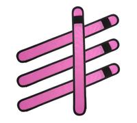 Supvox 4 pieces guided horse leg band with LED reflective armband for night riding training, safe lighting belt, durable horse equipment, lightweight and portable