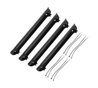 SUPVOX 4 Sets Bike Chainstay Protector Stickers Thick Plastic Resin Bike Frame Cover for Mountain Road Foldable Clean Tidy Guard