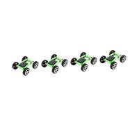 SUPVOX 4 Sets Solar Powered Car Model Kit for DIY Educational Science Sturdy Material Assembly Prop Enhancing Hands Skills and Green Vehicle Experiment