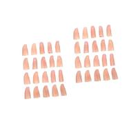 SUPVOX 40 pcs Fake Thumb Finger Sleeves Realistic Stage Show Props for Tricks Illusions Elastic Soft Fake Fingernail Design Practical and Reusable