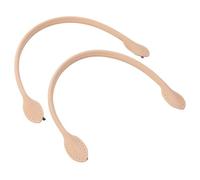 SUPVOX 40cm Replacement Handbag Handle Strap in Beige for Women, Made of First and Second Layer Material, Easy to Use with Simple and Elegant Design, for DIY Purse Making Projects