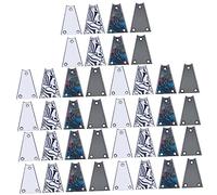 SUPVOX 40pcs Electric Guitar Back Plate Pickguard for Bass Professional Tremolo Cavity Cover Replacement Protective Rear Plate Guitar Accessories for Care