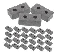 SUPVOX 40pcs Miniature Lawn Bricks Realistic Fake Bricks for Dollhouse Garden Accessories for DIY Projects Creative Crafting Home Office Decor