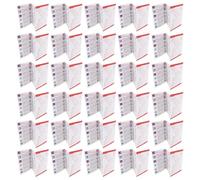 SUPVOX 40pcs Outdoor Survival Guide Book with Manual, Self Rescue Tips and Compact Medical Guide for Camping, Hiking, and Backpacking Safety