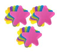 SUPVOX 40pcs Star Shape Floor Dots Colorful Carpet Markers for Classroom Organization Preschool Kindergarten Elementary School Teaching Supplies Random Color