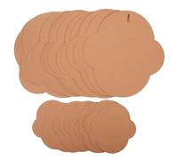 SUPVOX 40pcs Vintage Kraft Envelopes with Heart Seal, Large 11x17.5cm and Small 6x10cm Multi-Function Valentine Mini Envelopes for Greeting Cards and DIY Letters