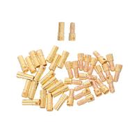 SUPVOX 40Set Banana Bullet Connectors Male to Female Rc Esc Battery Motor Wire Terminals Fit for Rc Cars Planes Helicopters Rapid Replacement DIY Kit