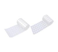 SUPVOX 450 Pairs White Round Adhesive Hook and Loop Dots Self-Stick Fastener Tape Strips for Home, Office, and Craft Organizing