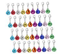 SUPVOX 45pcs Vintage Bell Charms for Pet Collars Lightweight Cat and Dog Collar Bells with Gentle Audible Alert Safe and Comfortable DIY Craft Pendants for Tracking and Home Decoration