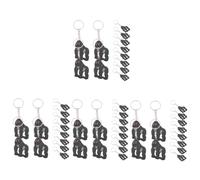 SUPVOX 48 pcs Gorilla Pendant Keychain Fashionable Wild Animal Charms for Party Prizes Birthday Gifts Bag Hanging Ornaments Lightweight and Portable Accessories