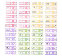 SUPVOX 48 pcs Prepared Microscope Slides for Biology Education Material Lightweight and Portable Suitable for Boys and Science Experiment Kit Microbiology Specimens for Classroom Use