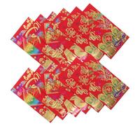 SUPVOX 48pcs Vietnamese Lunar New Year Red Envelopes 2026 Colorful Lucky Money Packets Spring Festival Cash Pouches for TET Celebration and Wedding