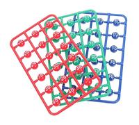 SUPVOX 49pcs Colored Lottery Balls Raffle Game Balls for Party Entertainment and Bingo Machine Portable Lightweight Fall Resistant for Holiday Raffle and Group Fun