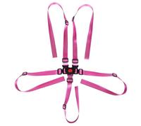 SUPVOX 4pcs 5 Point High Chairs Straps - Adjustable Harness Straps for Baby & Toddler High Chair Replacement - Stroller for Essential Baby Harness Seat