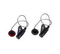 SUPVOX 4pcs Acoustic Guitar Pickup Multi-function Practical Pickup Easy Installation Material High-class Piezoelectric Components for Folk Classical and Ukulele Instruments