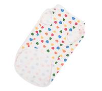 SUPVOX 4pcs Adorable Dog Shirt Cat Apparel Lightweight Breathable Pet Costume for Small Dogs and Cats Colorful Heart Design for Costume Parties