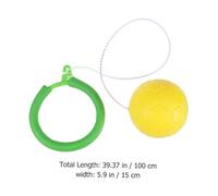 SUPVOX 4pcs Ankle Skip Ball for Jump Ring Game Fun Cardio Exercise for Coordination and Outdoor Play Safe and Skip Jump Rings Random Color