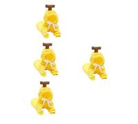 SUPVOX 4pcs Autumn Puppy Clothes Warm and Stylish Dog Sweater for Breeds Soft Fruit Design for Comfort for Cold Days Fall