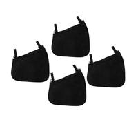 SUPVOX 4pcs Baby Stroller Side Sling Mesh Bags Organizer for Strollers with Oxford Waterproof Fabric, Portable Hanging Storage Pouches for Travel and Daily Use