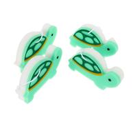 SUPVOX 4pcs Bath Sponges for Boys and Girls Soft Turtle Shaped Toys for Bath Fun Bathing Ducky Sponges