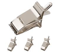 SUPVOX 4Pcs Bird Cage Clips Multi-function Food Holders for Small Birds Parrots Hamsters Rabbits Easy Install Fruit Vegetable Clamp Prevents Mess and Keeps Cage Clean