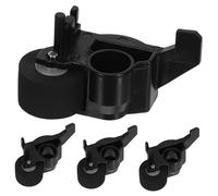 SUPVOX 4pcs Cassette Pinch Rollers Plastic Pulley for Tape Recorder Repair Easy Installation Replacement Parts Compatible with Multiple Recorder Models for Noise Reduction and Enhanced