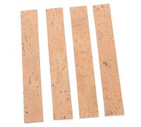 SUPVOX 4pcs Clarinet Neck Cork Replacement Strips for Trumpet Bell Body Joints, Wooden Instrument Repair Pads Easy Installation and Enhanced Sound Quality, for Beginners