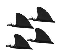 SUPVOX 4pcs Detachable Inflatable Paddleboard Fin Tail Rudder Water Divider Replacement for Sup Kayak Canoe Surfboard Accessories Stable Construction for Enhanced Balance and Control