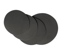 SUPVOX 4pcs Drum Mute Pads Practice Drum Accessories Set 12-13-14-16 Inch Jazz Silencer Pads for Kit Noise Reduction and Vibration Dampening
