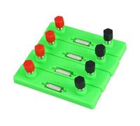 SUPVOX 4pcs Educational Resistor Fixed Values for Childrens Physics Circuit Experiments Teaching Aid Science Lab Equipment