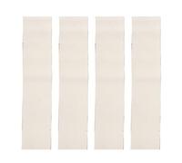 SUPVOX 4pcs Erhu Practice Mute Pads Made of Soft Suede Cortex Material for Musical Instrument Sound Weakening and Noise Reduction during Practice and Performance