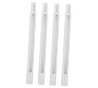 SUPVOX 4pcs Extended Pole for Crib Mobile Baby Bed Bell Toy Accessories Plastic Replacement Rod with Stable Installation and Wide Coverage for Travel and Relocation