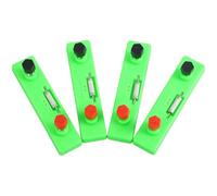 SUPVOX 4pcs Fixed Value Resistors Set 5Ω 10Ω 15Ω 20Ω for Physics Circuit Experiment DIY Electronic Components Physics Laboratory Supplies