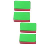 SUPVOX 4pcs Fully Enclosed Pickup Metal for Single Coil Guitar Brass Red Bottom Stain Resistant Fits Standard Guitar Pickups Protects against Sweat Water Corrosion