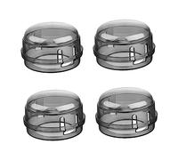 SUPVOX 4Pcs Gas Stove Knob Covers Safety Guard Protectors for Cooker Control Easy Access for Adults Simple Design for Peace of Mind