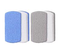 SUPVOX 4pcs Glass Foot Stone Pedicure Accessories with Smooth Surface and Compact Design for Effective Dead Skin Removal and Foot Care at Home